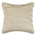 thumbnail image 3 of D.L Rhein 24DL664DC20SQ 20 x 20 in. Labyrinth Embroidered Linen Pillow, Graphite, 3 of 3