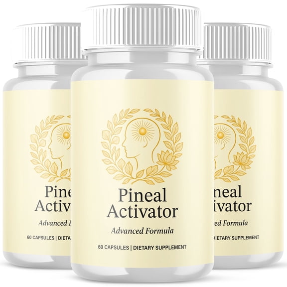 Pineal Activator Advanced Formula Brain Support Pills Maximum Strength Supplement 180 Capsules