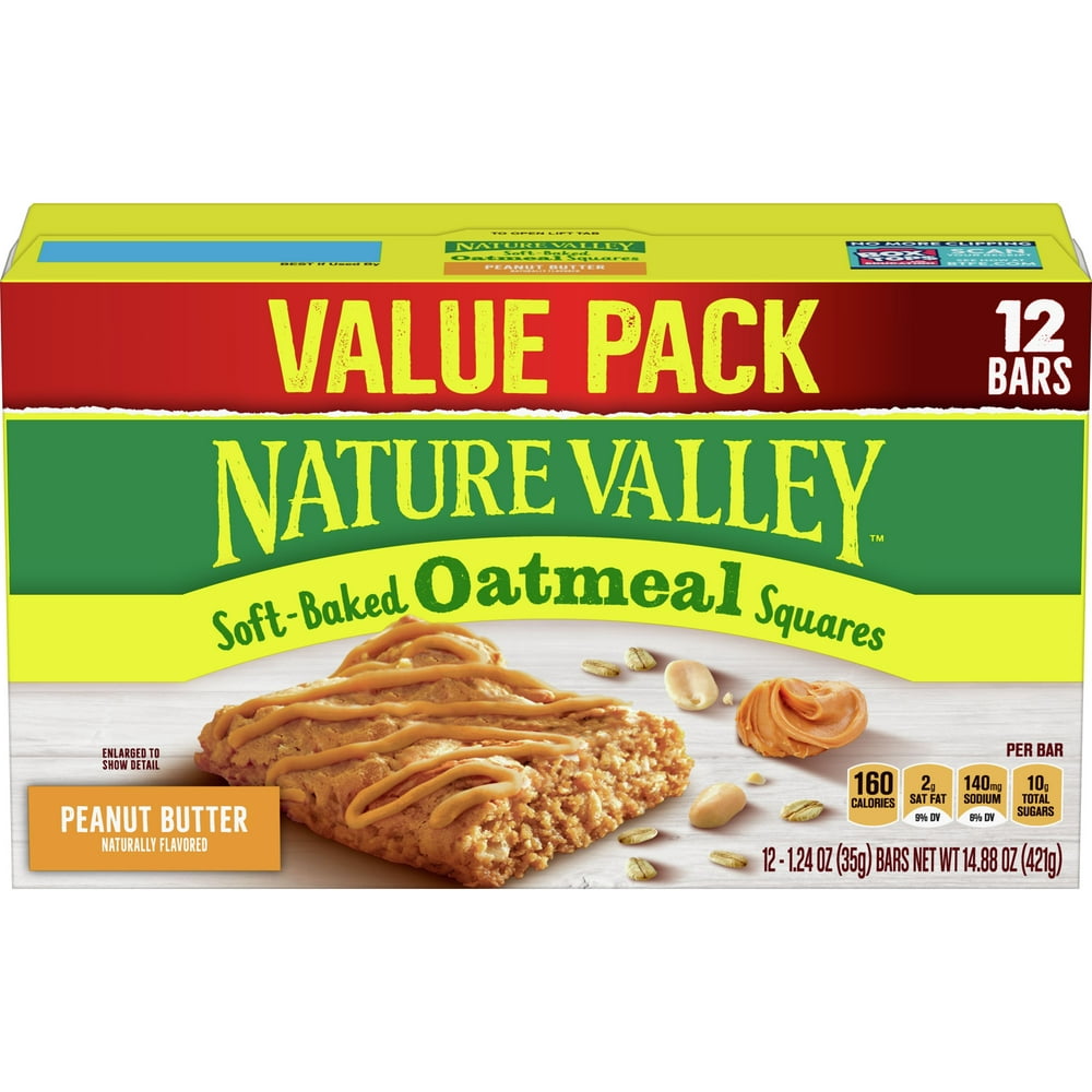 Nature Valley SoftBaked Oatmeal Squares Peanut Butter