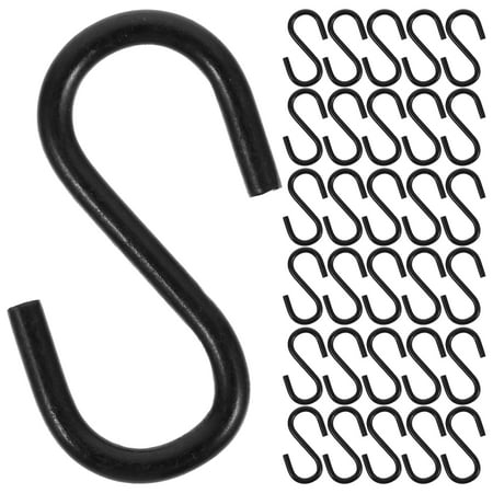 

Weiwei 100pcs Small S Hook Pack Heavy Duty for Kitchenware Utensils Clothes Plants