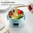 thumbnail image 7 of Bear DFH-B20J1 Smart Self Heated Lunch Box, Mini Hot Pot, Leakproof Plug-in Lunch Box with Keep Warm Function, Blue, 2L, 7 of 7