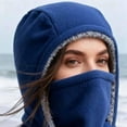 thumbnail image 5 of Unisex Windproof & Warm Balaclava Ski Mask for Men Women Fleece Face Covers Outdoor Neck Warmer Ear Protection, 5 of 7
