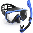 thumbnail image 1 of Set de Snorkel Greatever Pano con Máscara de 3 Ventanas Antivaho para Adultos, 1 of 7