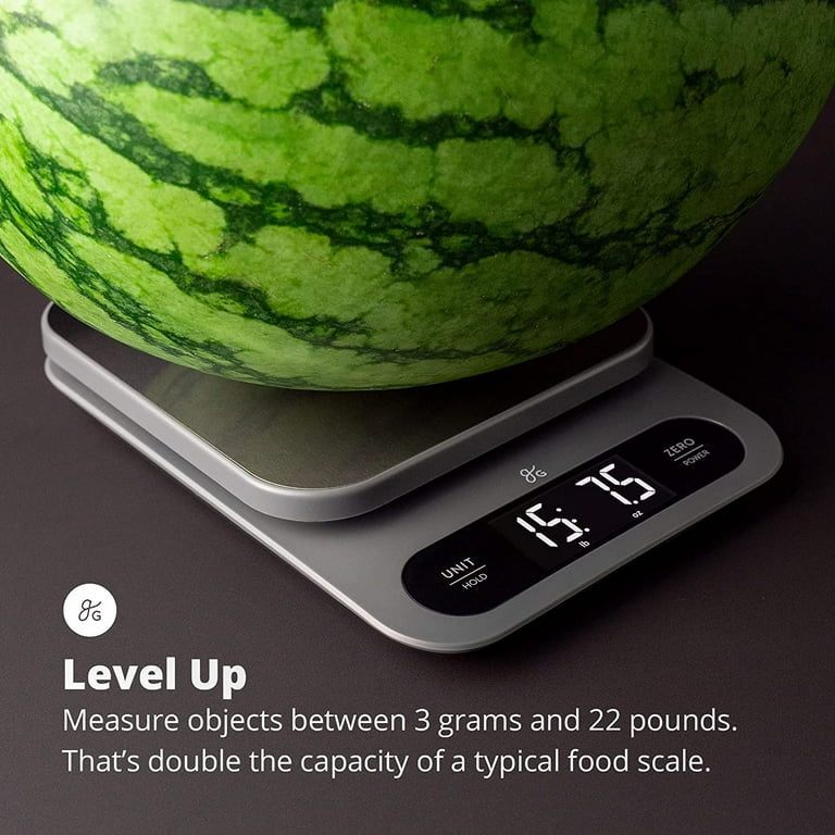 High Capacity Kitchen Scale - A Premium Food Scale That Weighs in