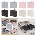 thumbnail image 4 of Compression Packing Cube for Suitcase and Closet Durable Fabric Lightweight Pink 40x30x18cm, 4 of 6