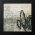 thumbnail image 2 of PI Studio 20x20 Black Modern Framed Museum Art Print Titled - Soft Touch III, 2 of 5