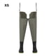thumbnail image 3 of Advancent Nuevas botas de lluvia de pesca para hombres y mujeres, impermeables y ligeras, nuevas botas de lluvia de pesca para hombres y mujeres Pescar gris verde SS, 3 of 6