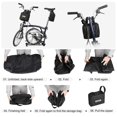 thumbnail image 2 of Rhinowalk Rf203 20 Inch Bike Front Bag Large Capacity Shoulder Bag Folding Storage Bag, 2 of 5
