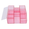 thumbnail image 2 of Caja de herramientas para injerto de pestañas, Estuche para herramientas de extensión de pestañas para injerto de pestañas de gran capacidad Organizador de herramientas de extensión de pestañas Ultra Responsivo, 2 of 8