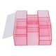 thumbnail image 3 of Caja de Almacenamiento de Herramientas BuyWeekMX para Injerto de Pestañas Acrílico Rosa Transparente, 3 of 9