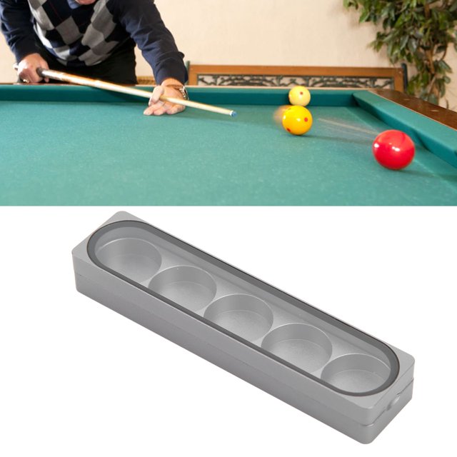 Caja De Almacenamiento De Puntas De Taco De Billar, Contenedor De Puntas De Taco De Succión Magnética De Aleación De Aluminio Para Jugadores De Billar