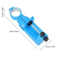 thumbnail image 2 of ORDDIART 1Ensemble Étau de Forage Réglable en Plastique Bleu pour Perçage Stable et Projets DIY 8.7x2.2x1.7in, 2 of 6