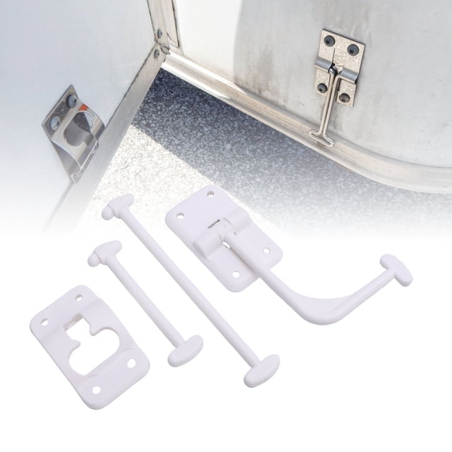 Support de Porte d'Entrée RV Fixation Sécurisée Sécurité Améliorée Support de Porte à 90 Degrés pour Remorque de Véhicule Récréatif
