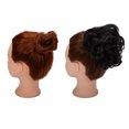 thumbnail image 6 of Pony Tail Hair Extension Bun Hairpiece Wrap Chignon Big Wave Curls Scrunchie Synthetic Hair for Women, 6 of 8