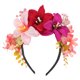 thumbnail image 1 of Diadema de flores de tela, diadema de moda con flores de lirio, accesorio para el cabello para fiestas, bodas y cumpleaños., 1 of 7