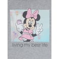thumbnail image 3 of Minnie Mouse Girls' Short Sleeve T-Shirt, 2-Pack, Sizes 4-16, 3 of 3