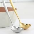 thumbnail image 2 of FACEGA 2Pcs Soup Ladle,304 Stainless Steel Gravy Ladle,High-Quality Stainless Steel Ladle,Style1, 2 of 2