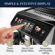 DeLonghi Eletta Explore Fully Automatic Espresso Machine with Cold Brew, ECAM45086S