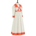 thumbnail image 2 of Women's Sailor Collar Clothing Dress Victorian Edwardian Ball Gown Medieval Renaissance Dresses, 2 of 7