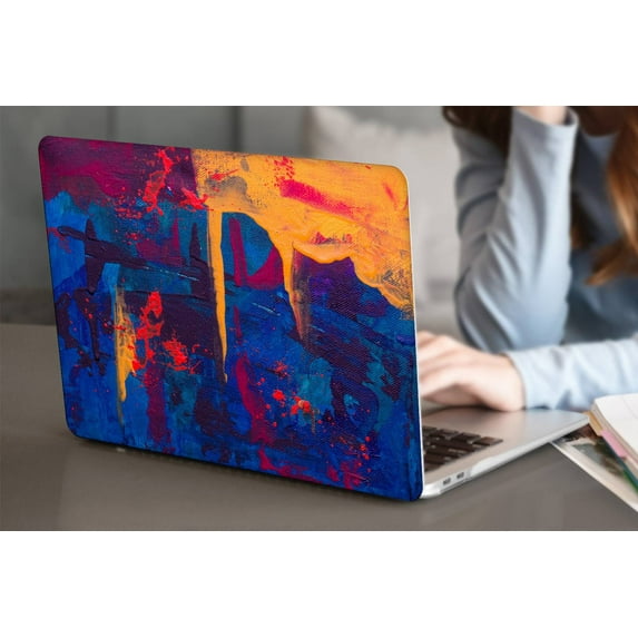 Only Compatible Newest MacBook Pro 13 inchs Case Release Model A2338 M1&A2289&A2251&A2159&A1989&A1706&A1708, Plastic Hard Protective Shell Case Cover + Black Keyboard Cover, Painting A 0377