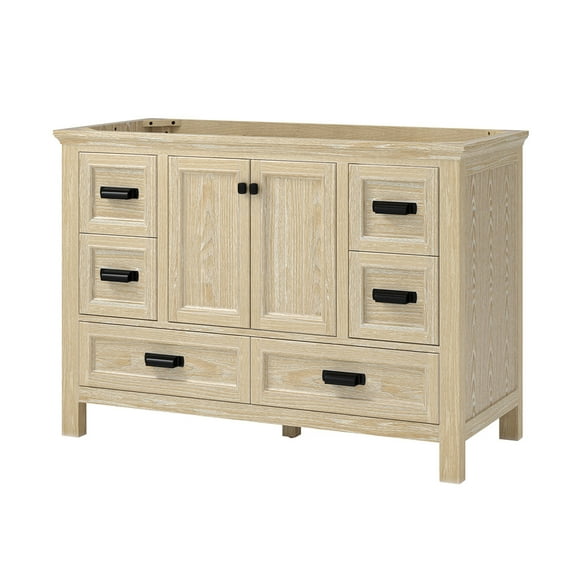 Craft   Main Bav4822d Brantley 48" Single Free Standing Wood Vanity Cabinet Only - Winter