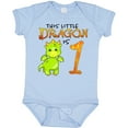 thumbnail image 3 of Inktastic Dragon 1st Birthday Turning One Boys or Girls Baby Bodysuit, 3 of 5