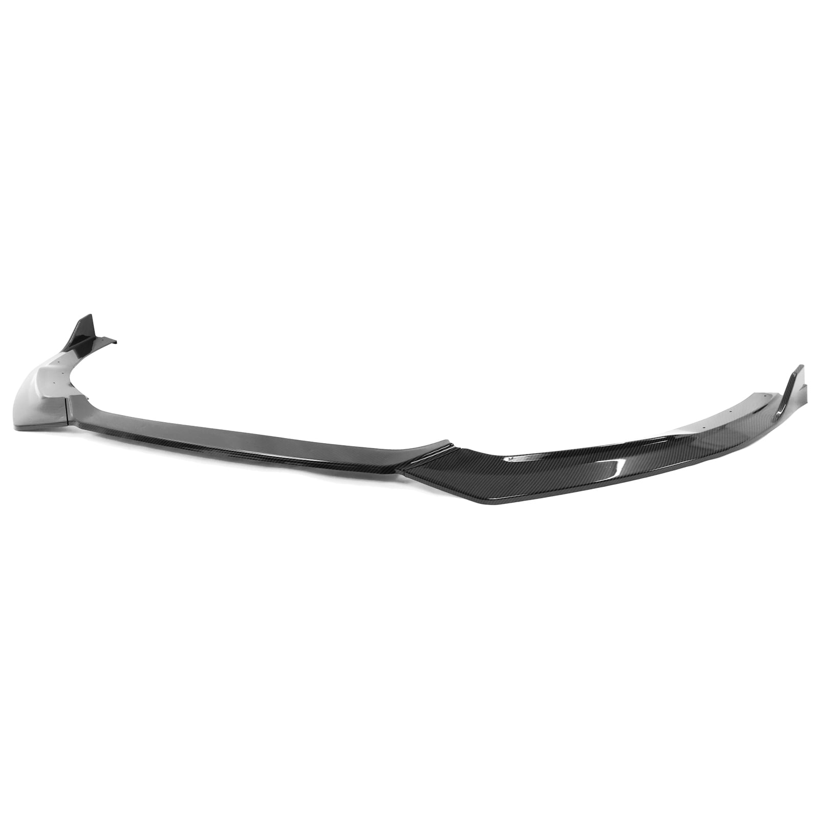 Ikon Motorsports Front Bumper Lip Compatible With 2021-2024 Kia K5 GT-Line RD Style Carbon Fiber Print 4PCS Front Lower Spoiler Air Dam Chin Splitter - Injection PP
