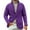 Purple, variant on CharmCyan Men Knitted Cardigan Shawl Collar Button Down Long Sleeve Chunky Sweater Casual Warm Outerwear with Pockets Army Green L