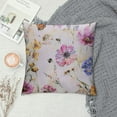 thumbnail image 2 of COMIO  Flowers Pattern Bed Pillow Covers Envelope Closure End Pillow Encasement, 2 of 5