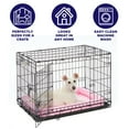 thumbnail image 6 of MidWest QuietTime Pet Bed & Dog Crate Mat, Pink, 24", 6 of 6