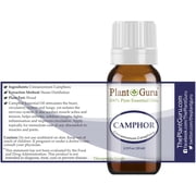 Camphor Essential Oil 10 ml 100% Pure Undiluted Therapeutic Grade. For Skin, Body, Hair Growth and Aromatherapy Diffuser.
