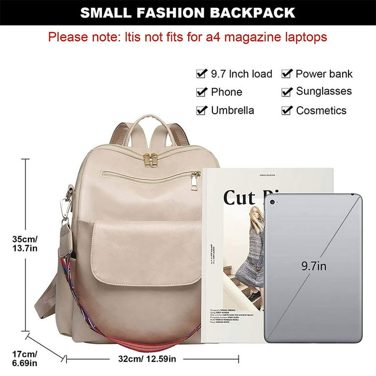 A4 size sales backpack women's