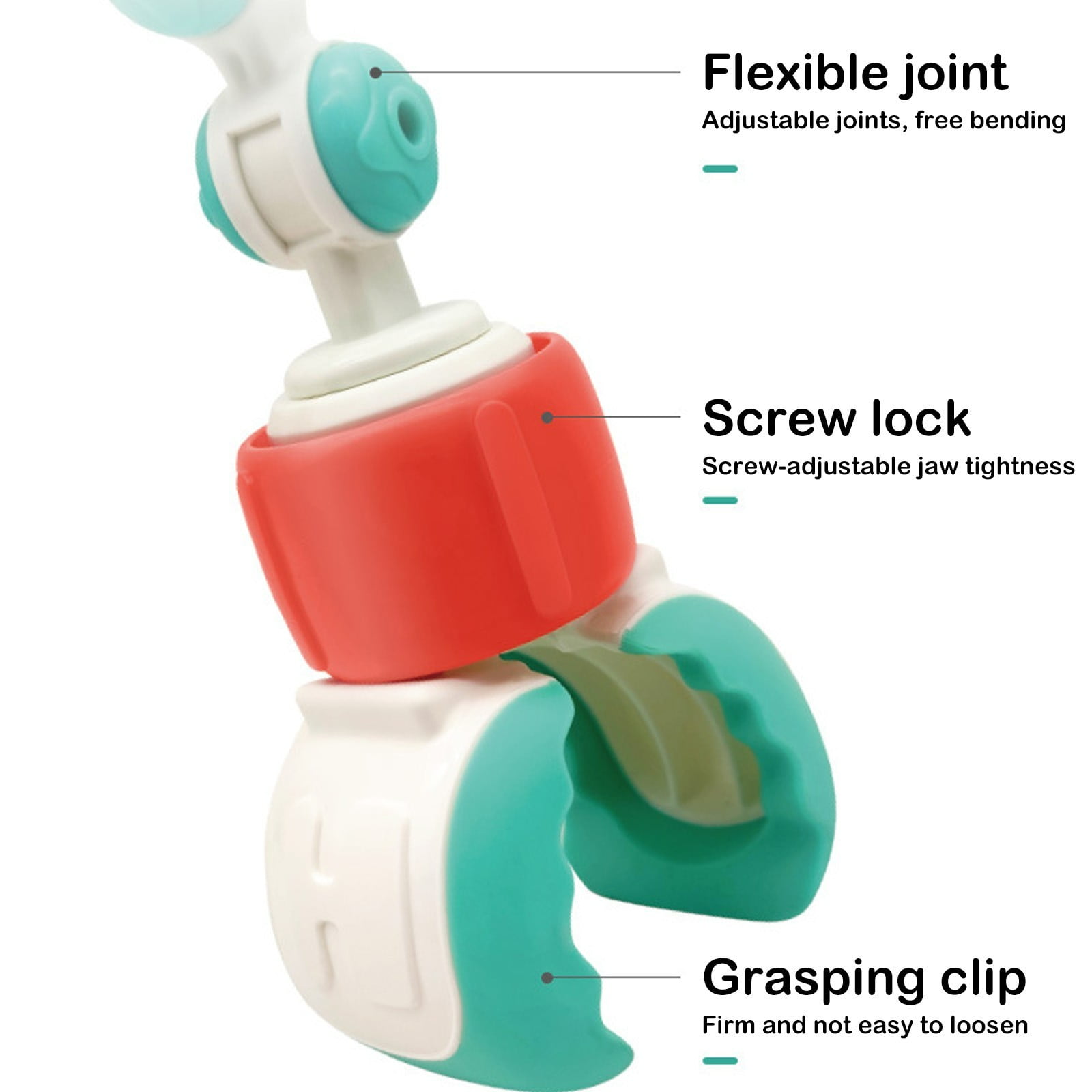 HASACHYL Multi Use Travel Toy Hanger Visual Engagement Activity For Stroller And Seat Focus Development Mobile Ornament