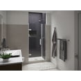 thumbnail image 6 of Kohler 27588-10L-SHP 71.5 x 34.37 in. Composed Frameless Pivot Shower Door with 0.37 in. Thick Crystal Clear Glass - Bright Polished Silver, 6 of 7