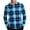 Light Blue1, variant on LIaqionyy Men Plaid Shirts Button down Long Sleeve Collared Christmas Shirt Casual Work Business Tops