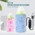 thumbnail image 2 of MOUIND Car Baby Bottle Warmer, USB Travel Milk Heat Keeper, Baby Bottle Keep Warmer with Temperature Display, Storage Cover Insulation Thermostat, 2 of 8