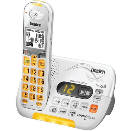 Uniden D3097 DECT 6.0 Amplified Cordless Phone