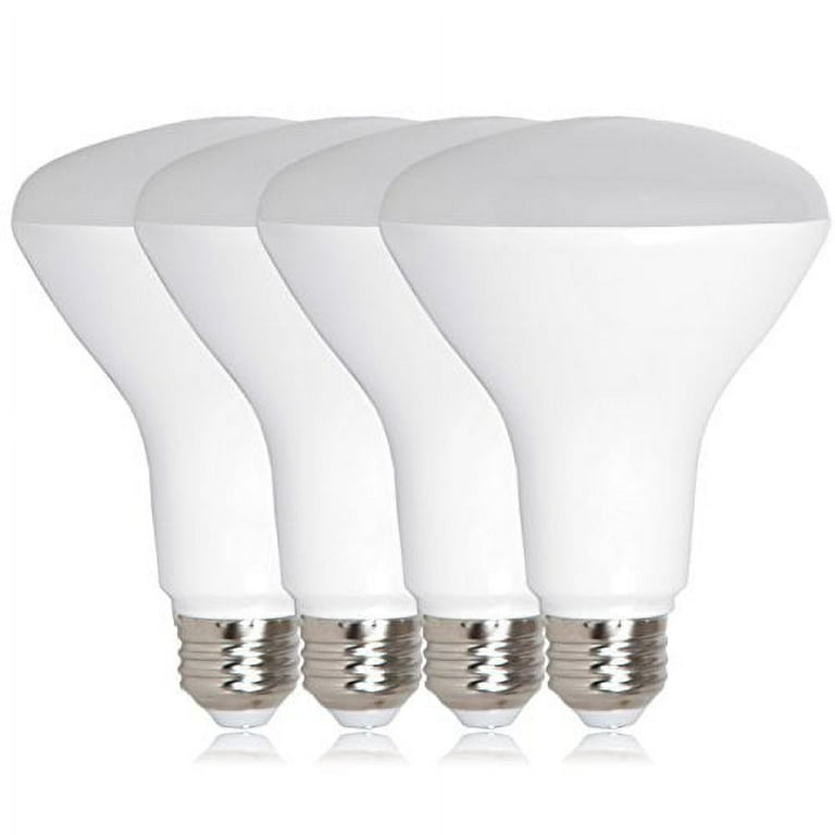 Maxxima 75-Watt Equivalent BR40 Energy Star and Dimmable LED Light Bulb in Warm White (2700K) (4-Pack) Maxxima 75-Watt Equivalent BR40 Energy Star and Dimmable LED Light Bulb in Warm White (2700K) (4-Pack)
