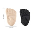 thumbnail image 2 of 2 Pairs Metatarsal Pads For Women, 2026 Upgraded Breathable Shoe Inserts, Ball Of Foot Cushions, Comfort Non-Slip Foot Pads, 2 of 6
