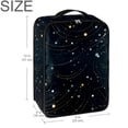 thumbnail image 6 of Virgo Constellation Premium Polyester Shoe Containers - Ideal 9x12in Shoe Box Storage Organizer for Clutter-Free Closet - Durable & Spacious - for Sneakers & High Heels, 6 of 7