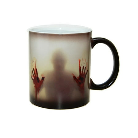 

Spring hue Magic Hot Heat Sensitive Color Changing Coffee Cup