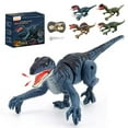 thumbnail image 2 of Jouets de Dinosaures Télécommandés Rugissants pour Enfants Jouets Télécommandés pour Garçons et Filles T5g4, 2 of 8