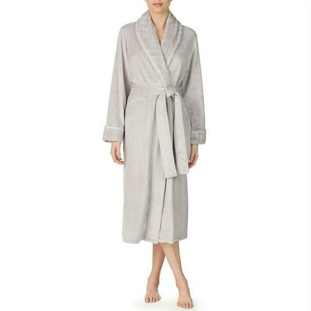 NEW Anne Klein Long Sleeve Plush Wrap Robe FAST SHIPPING!
