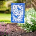 thumbnail image 3 of Evergreen Garden Flag Birds in Bloom Burlap Double Sided Indoor Outdoor Decor 18" x 12.5", 3 of 8