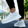 thumbnail image 5 of CPNG Mens Women's Slip On Walking Shoes Lightweight Non Slip Gym Nurse Workout Running Shoes Mesh Breathable Comfort Cushion Fashion Tennis Athletic Casual Sneakers, 5 of 6