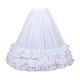 thumbnail image 1 of Enagua para niña, enagua de niña, enagua de crinolina portátil para boda, Blanco, 1 of 9