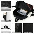 thumbnail image 4 of Power Rangers Backpack 17 Inch Shoulder Bag Sturdy Laptop Backpack Daypack for Men Women Travel School, 4 of 8
