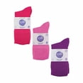 thumbnail image 2 of IOMI - 6 Pack Ladies Diabetic Bamboo Socks | Extra Wide Seamless Loose Non Elastic Socks for Women, 2 of 2