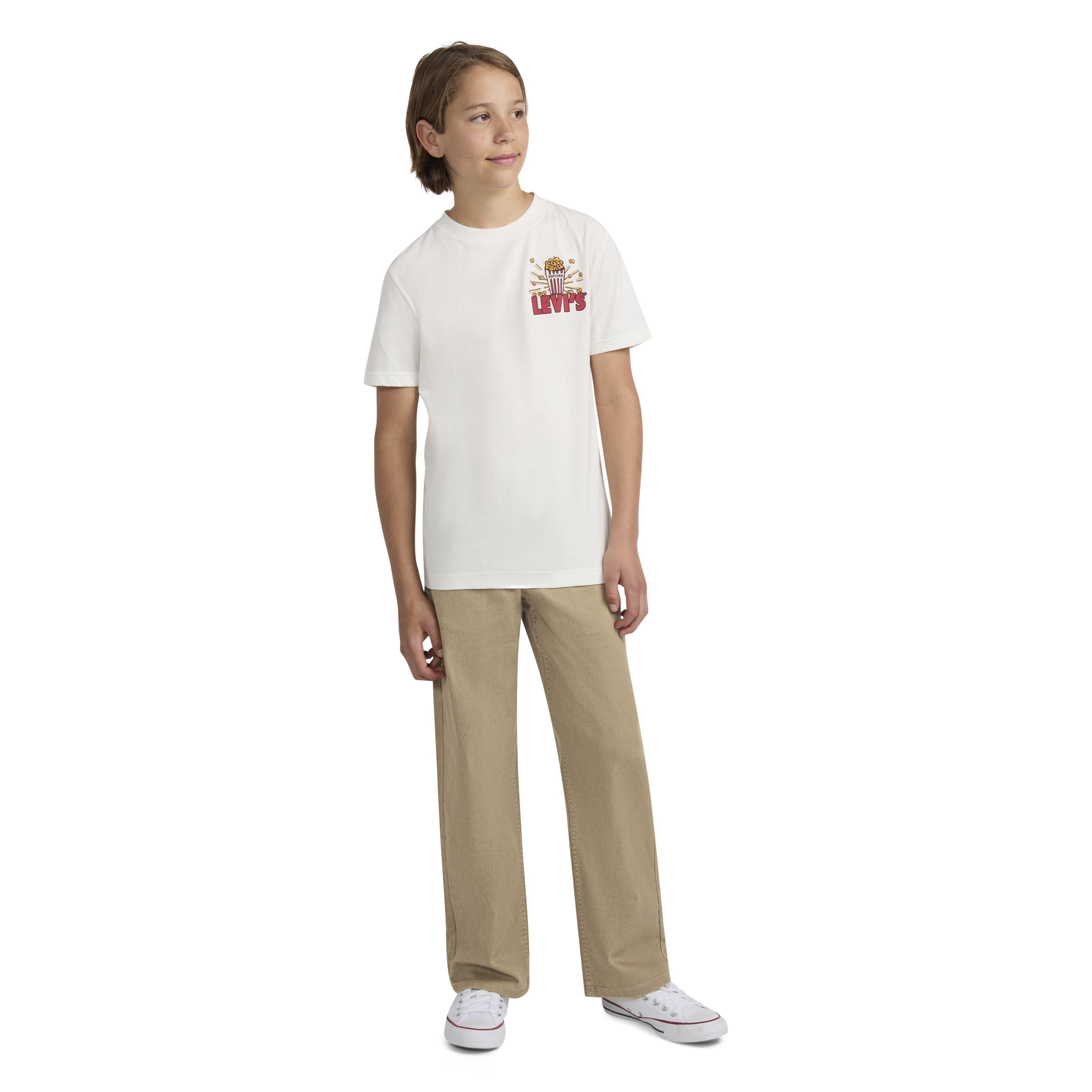 Levi Boys Loose Straight Fit Denim Jeans, Sizes 8-20