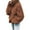 Brown, variant on Womens Sweaters Turtleneck Sweater Women Polyester High Neck Pullover Style Long Sleeves Lightweight Women'S Sweaters Green 7Xl